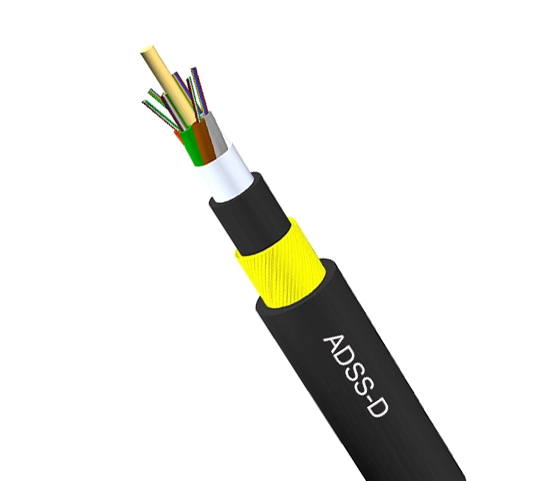 ADSS Double-Jacket  all-dielectric self-supporting optical cable，Aerial fiber optic cable