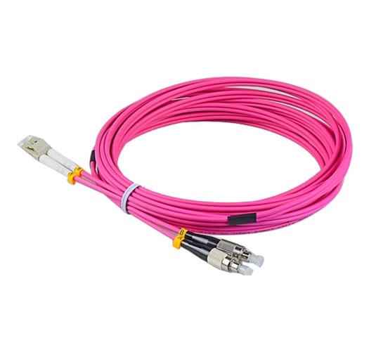 OM4 Cable de puente de fibra 0M4, cable de puente MMF dúplex