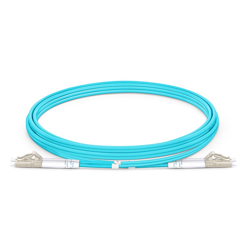 OM3 OM4 Indoor Armored Optical Patch cords , Fiber Jumper 