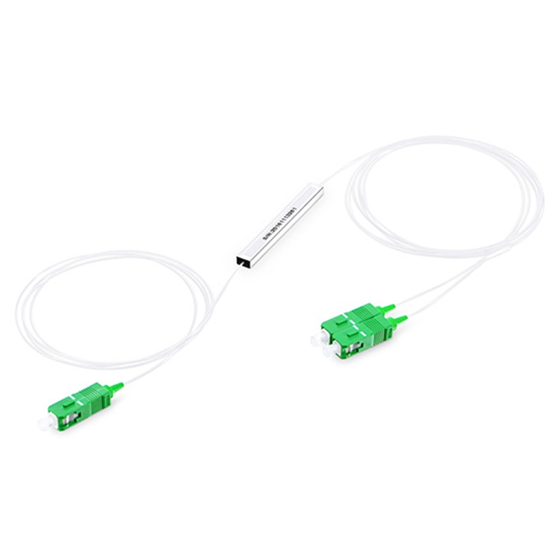 Divisor de micro-feixe PLC 1 * 2, divisor de tubo de aço SC 