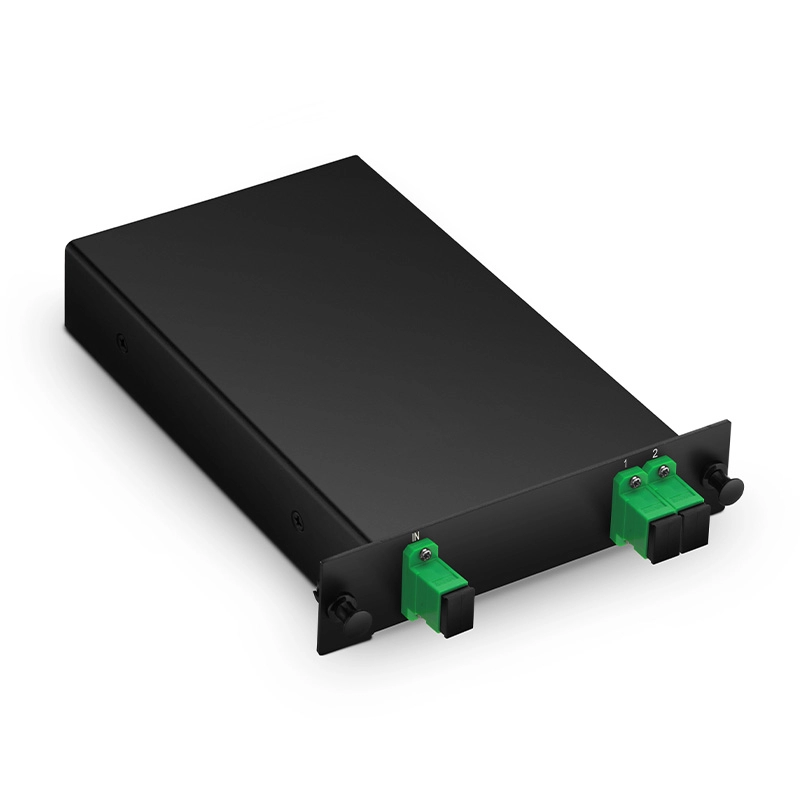 Divisor de fibra PLC 1x2, tipo cassete LGX, conector SC / AP