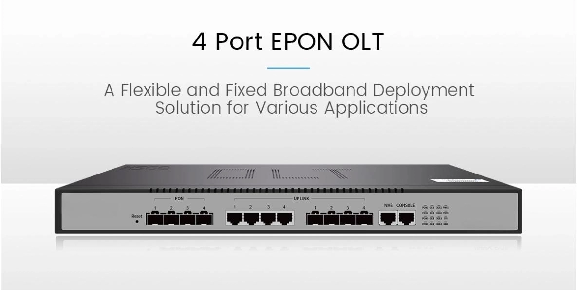 4 Ports EPON OLT Black with WiFi CATV(pic2)