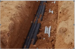 ¿Qué tan profundo están enterrados los cables de fibra óptica?(pic1)